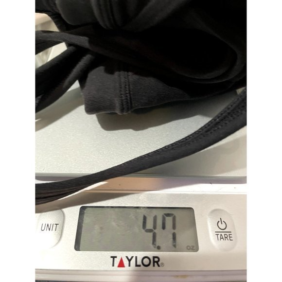 ATHLETA WOMANS SPORTS BRA SIZE MEDIUM BLACK F1 - Picture 4 of 4